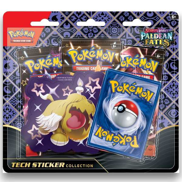Pokémon TCG: Scarlet & Violet 4.5 Paldean Fates Tech Sticker Collection - Greavard