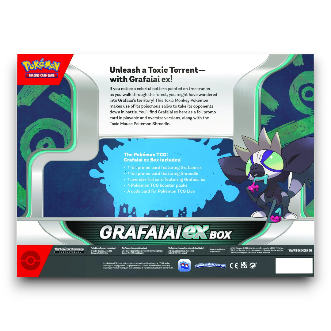 Pokémon TCG: Grafaiai ex Box