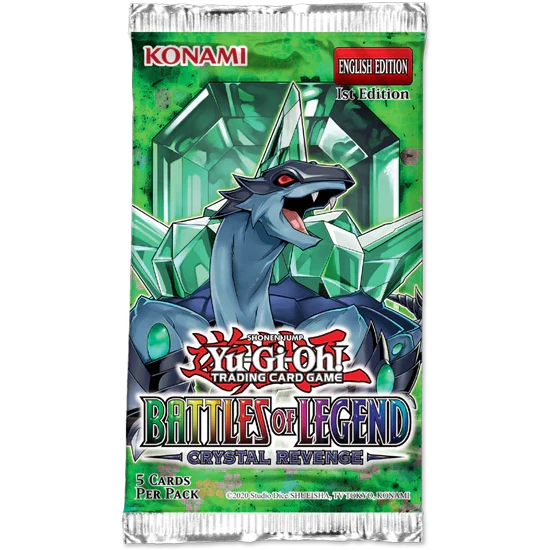 Yu-Gi-Oh Battles of Legend: Crystal Revenge Booster Pack