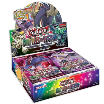 Yu-Gi-Oh Battles of Legend: Crystal Revenge Booster Box