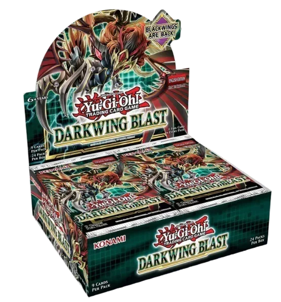Yu-Gi-Oh Darkwing Blast Booster Box