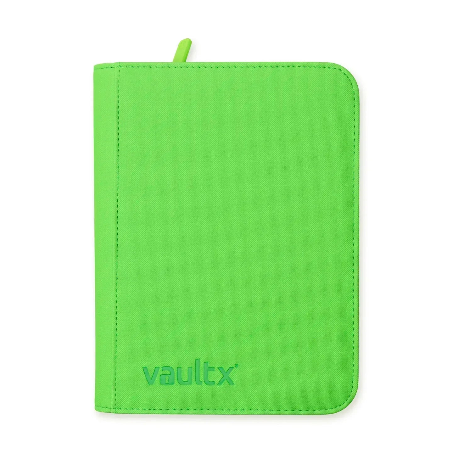 Vault X Neon Green Exo-Tec® Zip Binder - Various Sizes Available