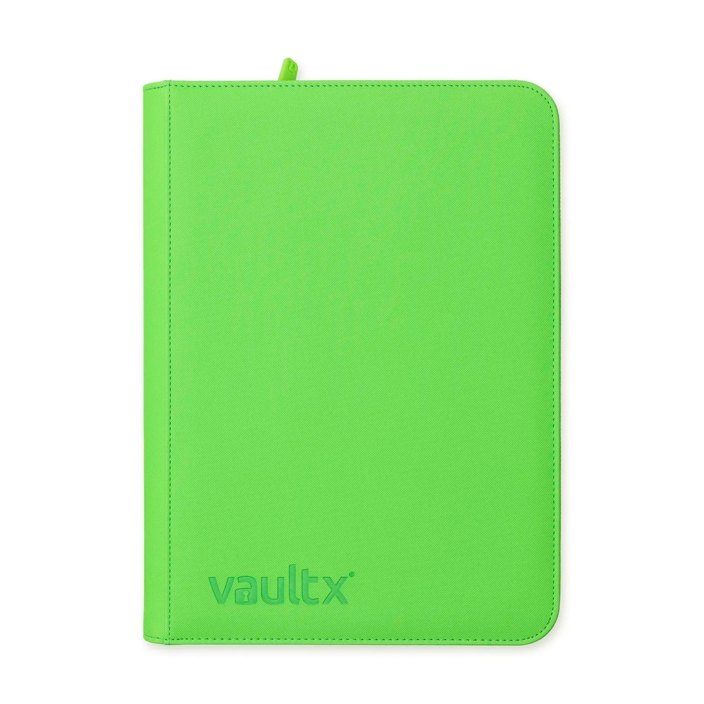 Vault X Neon Green Exo-Tec® Zip Binder - Various Sizes Available